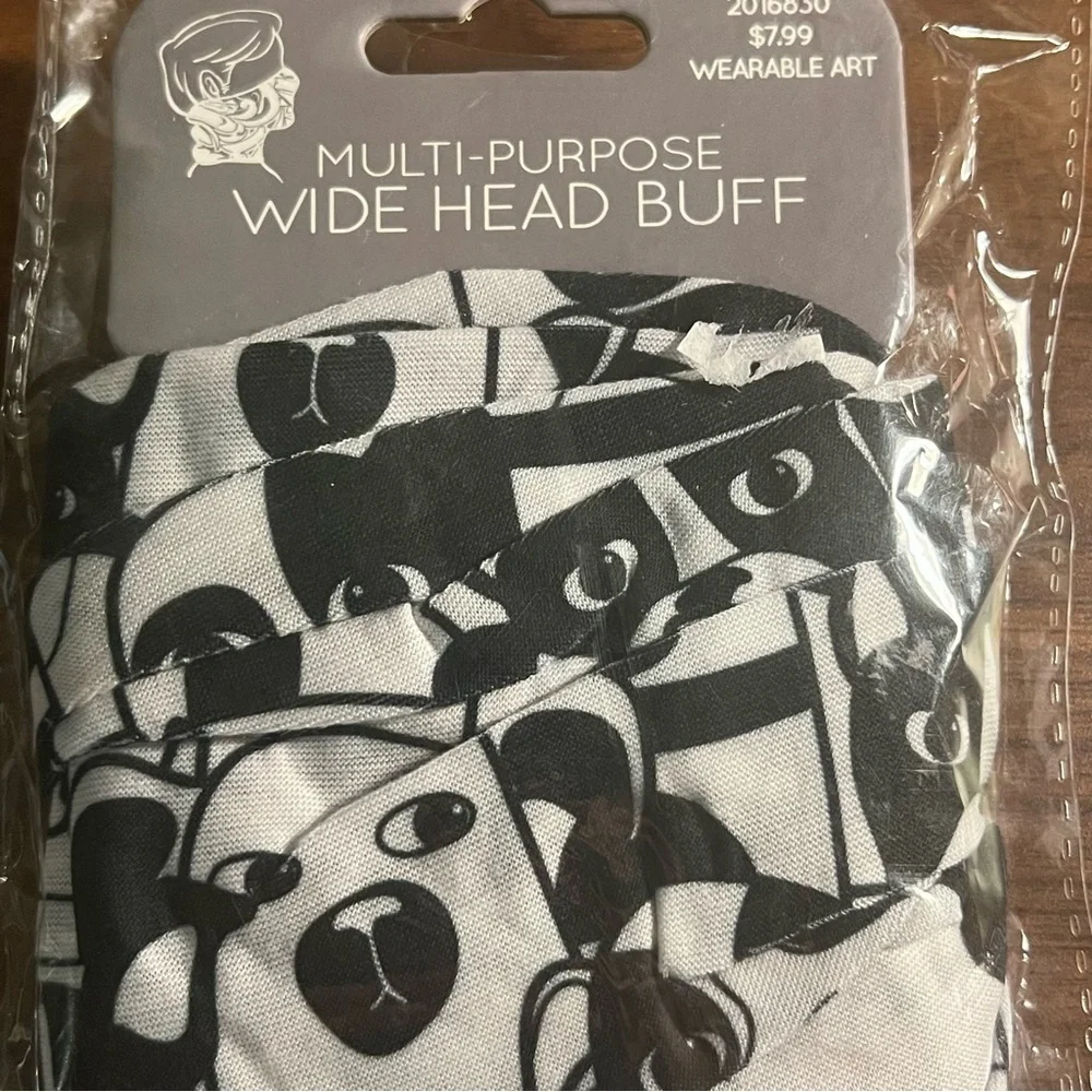 Multipurpose Wide Head Buff Wearable Art